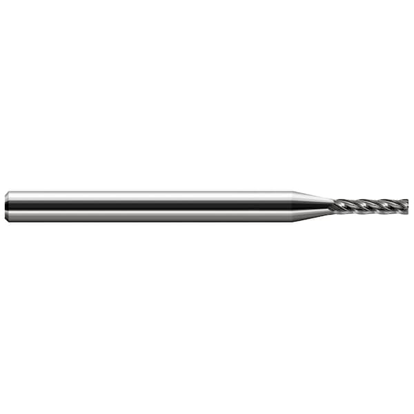 Miniature End Mill - Corner Radius - Long Flute
